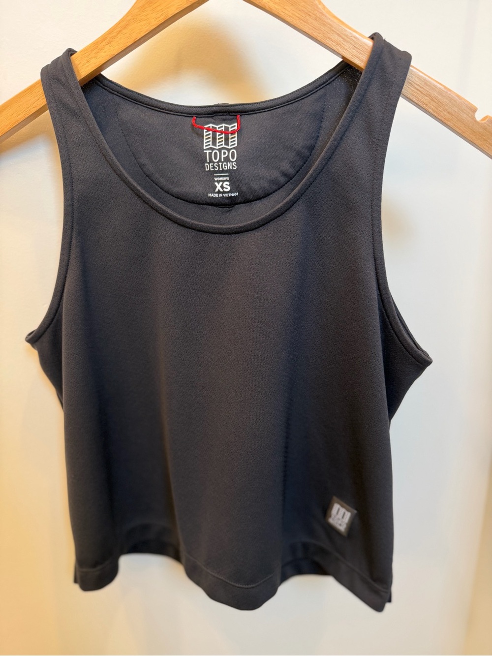 Topo Designs Women’s Black Athletic Tank